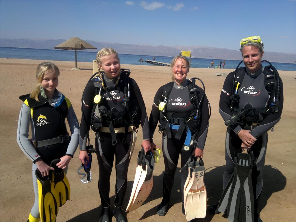 Arab Divers Dive Center And Bed & Breakfast Aqaba Exterior foto